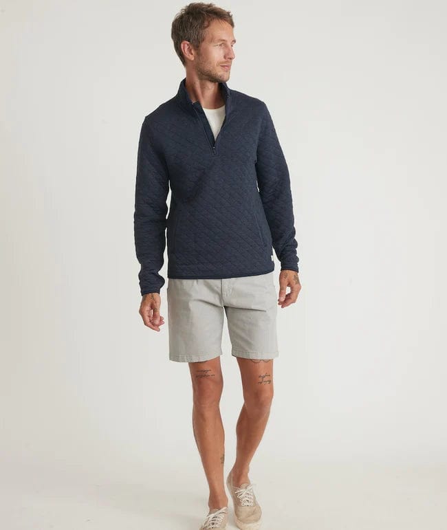 Marine Layer Layering Marine Layer - Men's Corbet Quilted Pullover