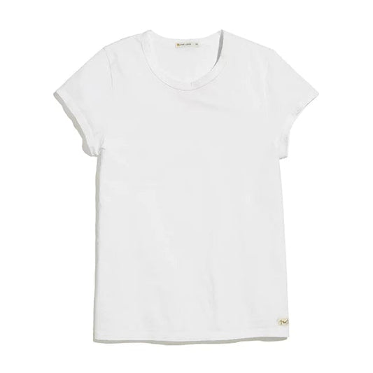 Marine Layer T-shirts XS / White Marine Layer - Women's Signature Crew