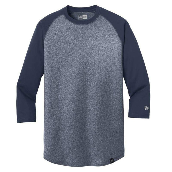 Men's 3/4 Sleeve Casual Raglan Jersey Baseball Tee Shirt (S, Navy
