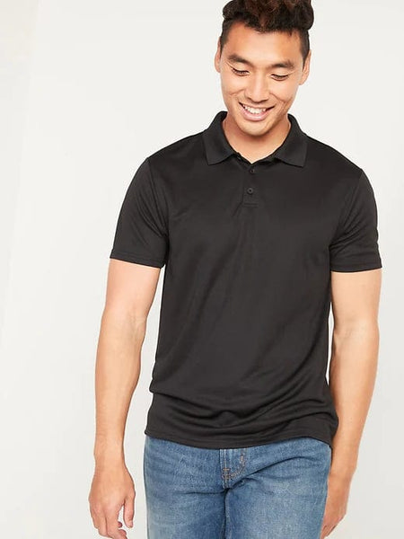 Old navy black polo outlet