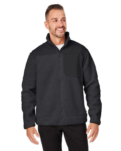 Spyder Men's Sherpa Shacket - Smoke Grey