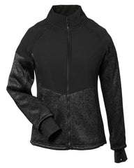 Spyder Fleece XS / Black Powder/Black Spyder - Women's Passage Sweater Jacket