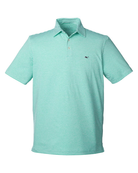 Shop Heathered Winstead Polo - Saints at vineyard vines