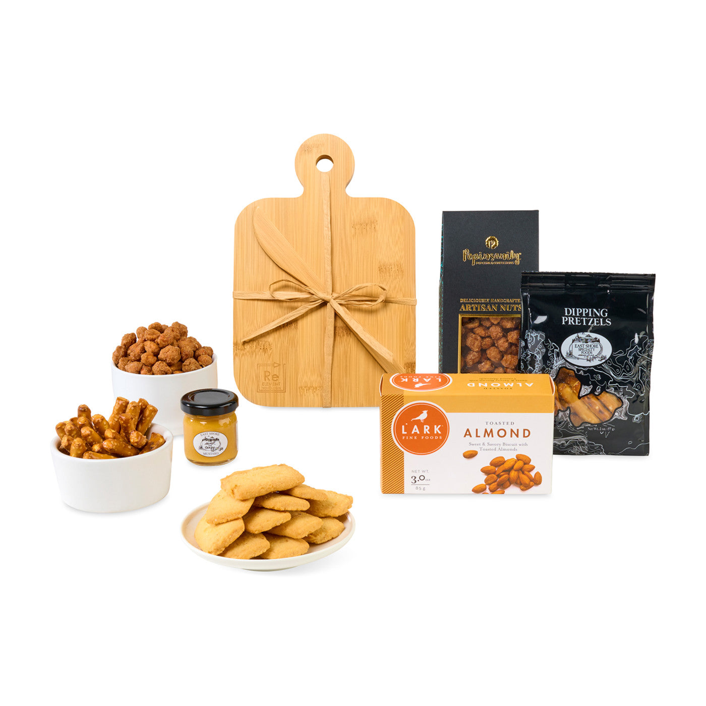 Bamboo Cheese Board & Bites Gift Set