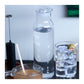 Libbey Glass - 24oz Glass Water Bottle w/ Press-On Lid