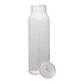 Libbey Glass - 24oz Glass Water Bottle w/ Press-On Lid