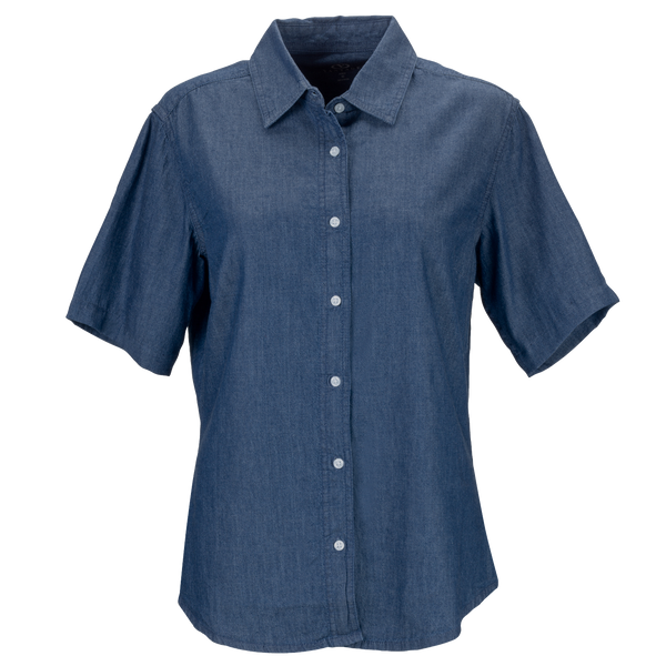 Women's Short Sleeve Hudson Denim Shirt