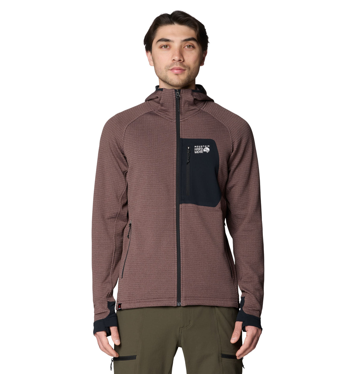 Mountain Hardwear - Men's Polartec® Power Grid™ Full-Zip Hoody