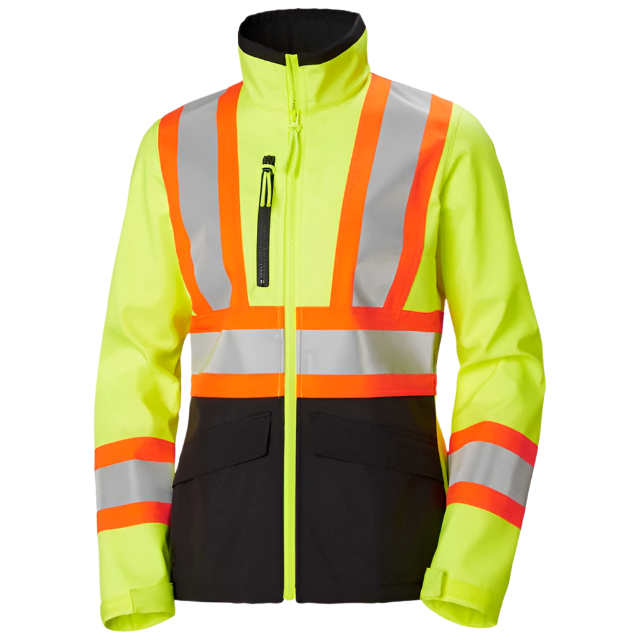 Helly Hansen Workwear - Women's Alta Hi Vis Softshell Jacket CSA