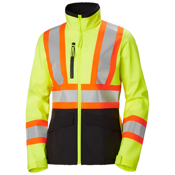 Helly Hansen Workwear - Women's Alta Hi Vis Softshell Jacket CSA