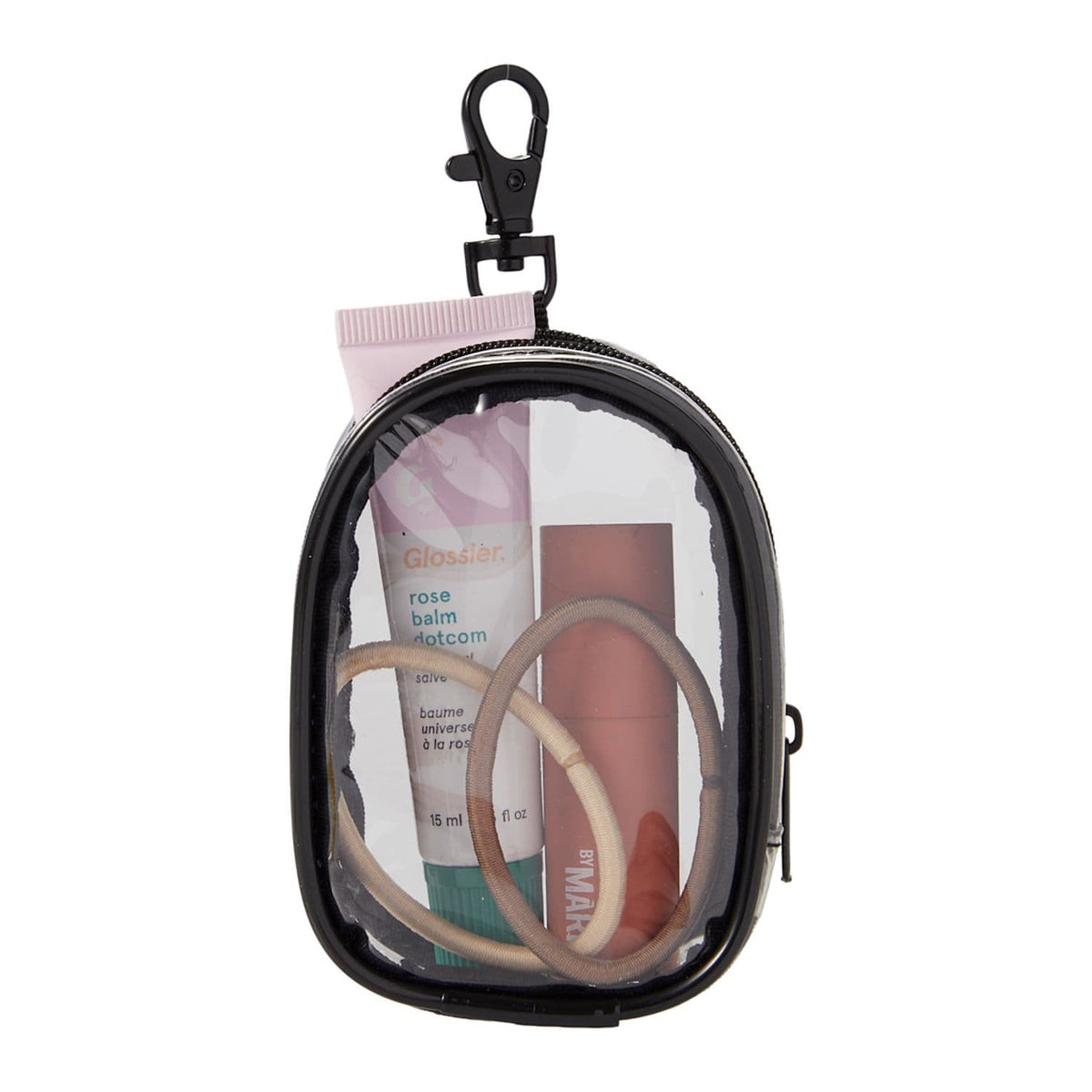 Round Clear Bag Charm
