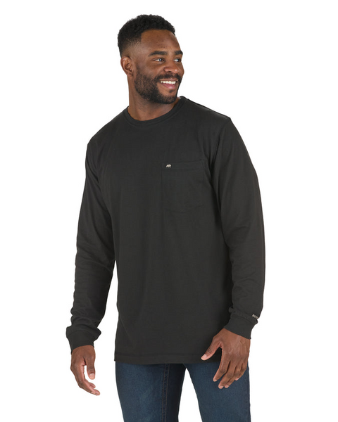 Berne - Men's Heavyweight Long Sleeve Pocket Tee