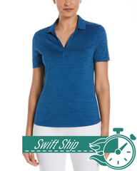 3-Day Swift Ship: Callaway - Women's Broken Stripe Polo