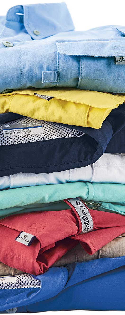 Columbia PFG Branded Clothing