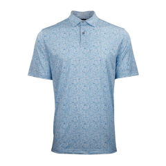 Greg Norman - Men's Scattered Shark Tail Polo