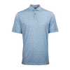 Greg Norman - Men's Scattered Shark Tail Polo