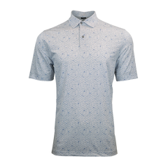 Greg Norman - Men's Scattered Shark Tail Polo