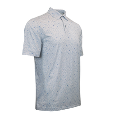 Greg Norman - Men's Scattered Shark Tail Polo