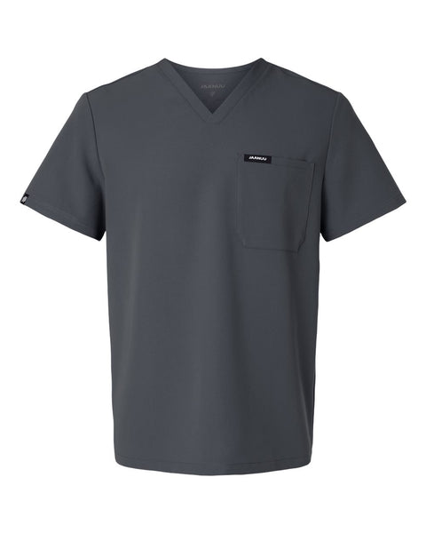 JAANUU - Men's Holmes Everyday 1-Pocket Scrub V-Neck Top