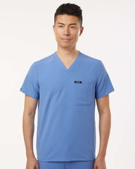 JAANUU - Men's Holmes Everyday 1-Pocket Scrub V-Neck Top