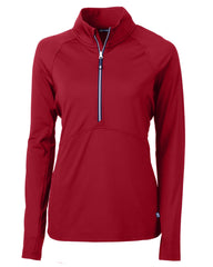 Cutter & Buck - Women's Adapt Eco Knit Half Zip Pullover