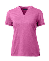 Cutter & Buck - Women's Forge Heathered Stretch Blade Top