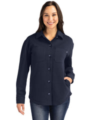 Cutter & Buck - Women's Roam Recycled Shirt Jacket