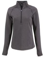 Cutter & Buck - Women's Peshastin Fleece Recycled Half Zip Pullover