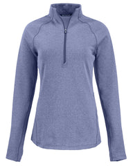 Cutter & Buck - Women's Peshastin Fleece Recycled Half Zip Pullover