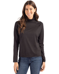 Cutter & Buck - Women's Coastline Epic Comfort Recycled Funnel Neck