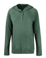 Cutter & Buck - Women's Coastline Epic Comfort Recycled Hooded Shirt