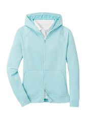 Peter Millar - Women's Beaumont Full-Zip Hoodie - Blue Spruce