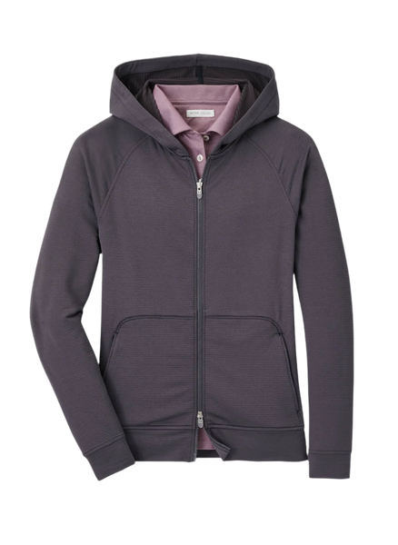 Peter Millar - Women's Beaumont Full-Zip Hoodie - Graphite