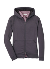 Peter Millar - Women's Beaumont Full-Zip Hoodie - Graphite