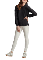 Peter Millar - Women's Lava Wash Relaxed Hoodie - Black