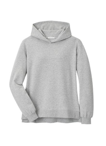 Peter Millar - Women's Lava Wash Relaxed Hoodie - British Grey