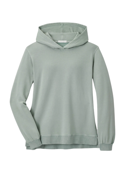 Peter Millar - Women's Lava Wash Relaxed Hoodie - Sage Fog