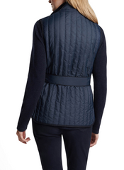 Peter Millar - Women's Scout Quilted Travel Vest - Navy