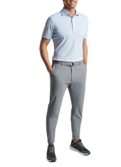 Peter Millar - Men's Mood Performance Mesh Polo - Blue Frost