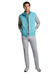 Peter Millar - Men's Fuse Hybrid Vest - Cyan