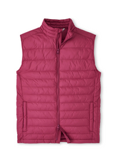 Peter Millar - Men's All Course Vest - Pomegranate