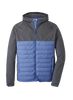 Peter Millar - Men's All Course Hybrid Hoodie - Astral Blue