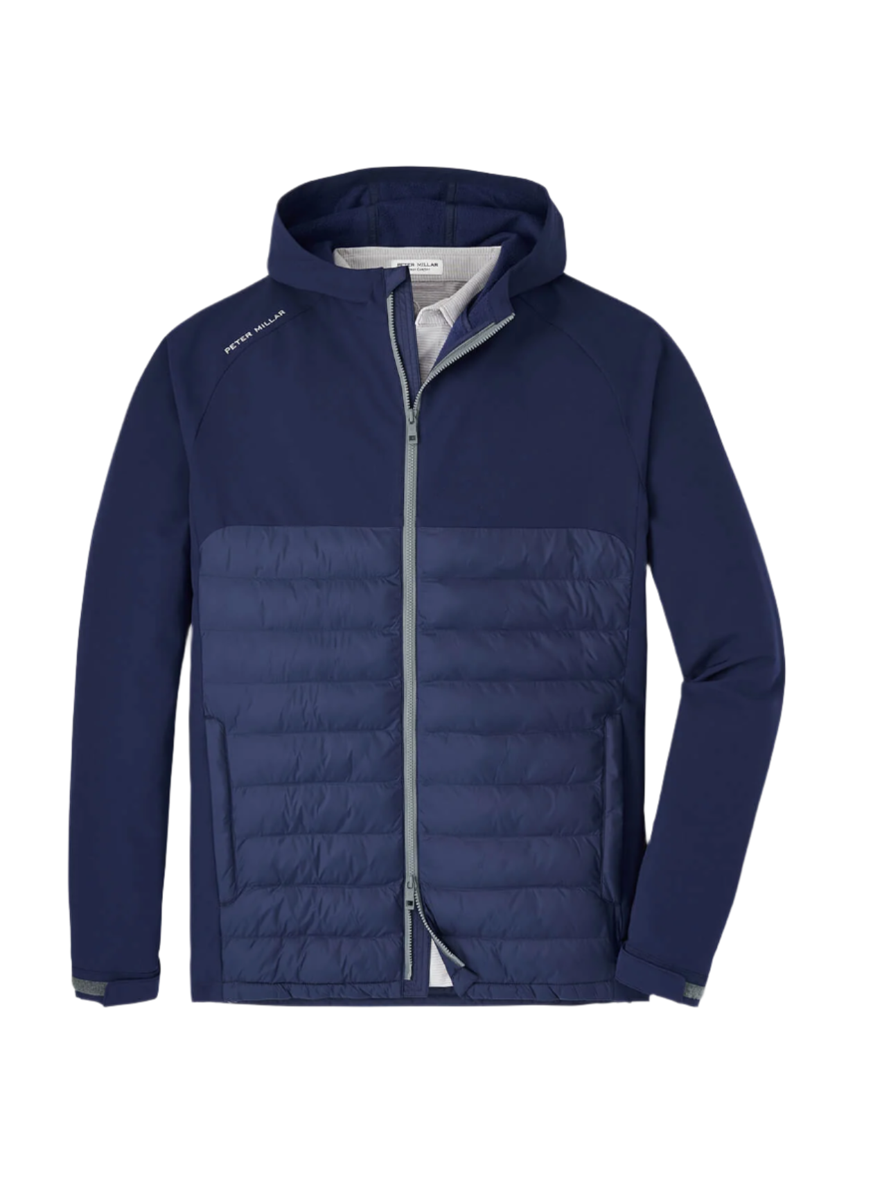 Peter Millar - Men's All Course Hybrid Hoodie - Navy