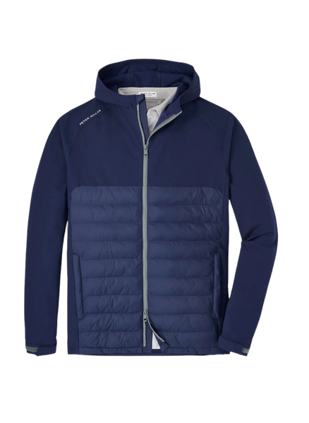 Peter Millar - Men's All Course Hybrid Hoodie - Navy