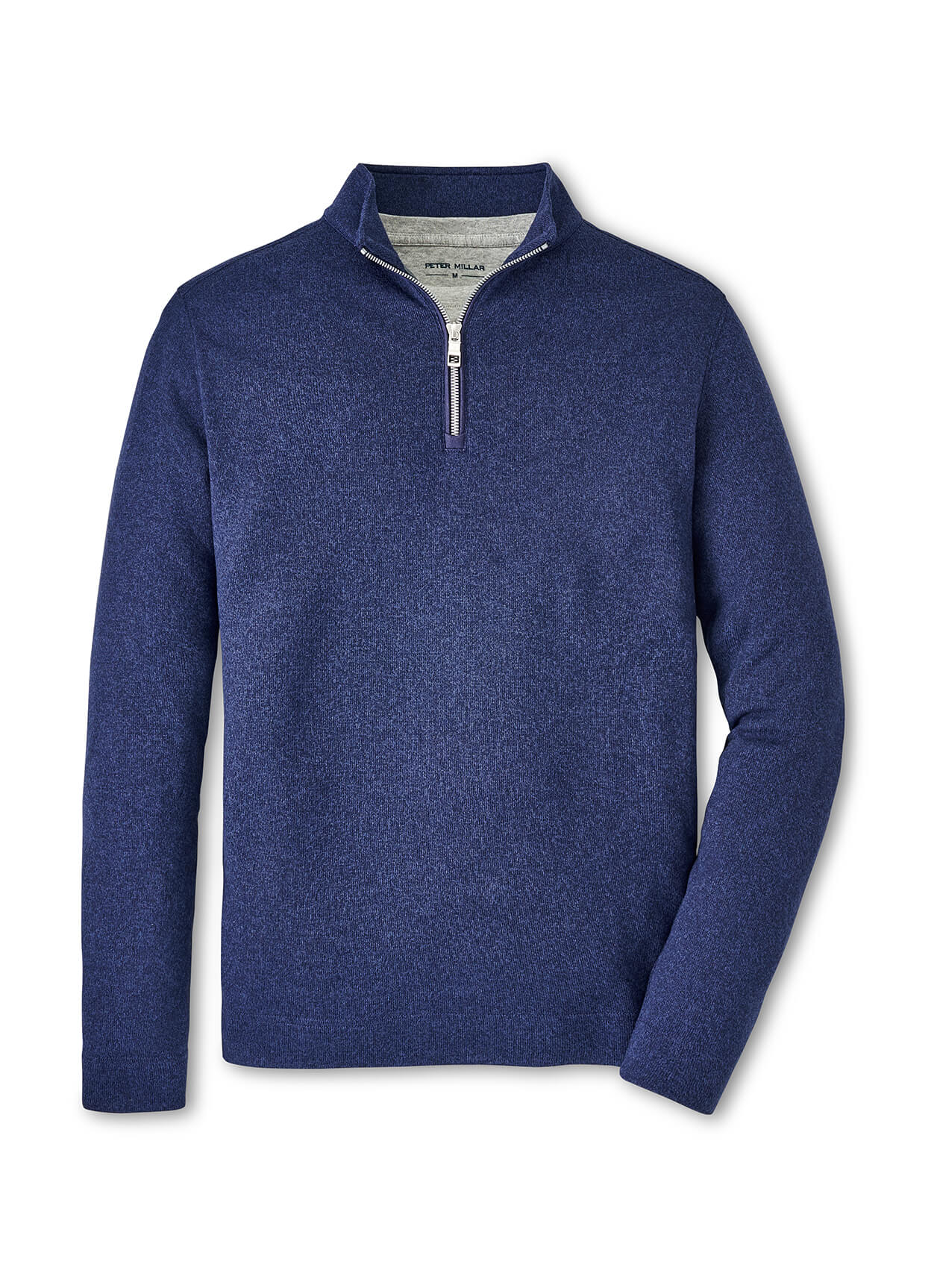 Peter Millar - Men's Crown Sweater Fleece Quarter-Zip - Navy