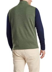 Peter Millar - Men's Crown Sweater Fleece Vest - Dark Olive