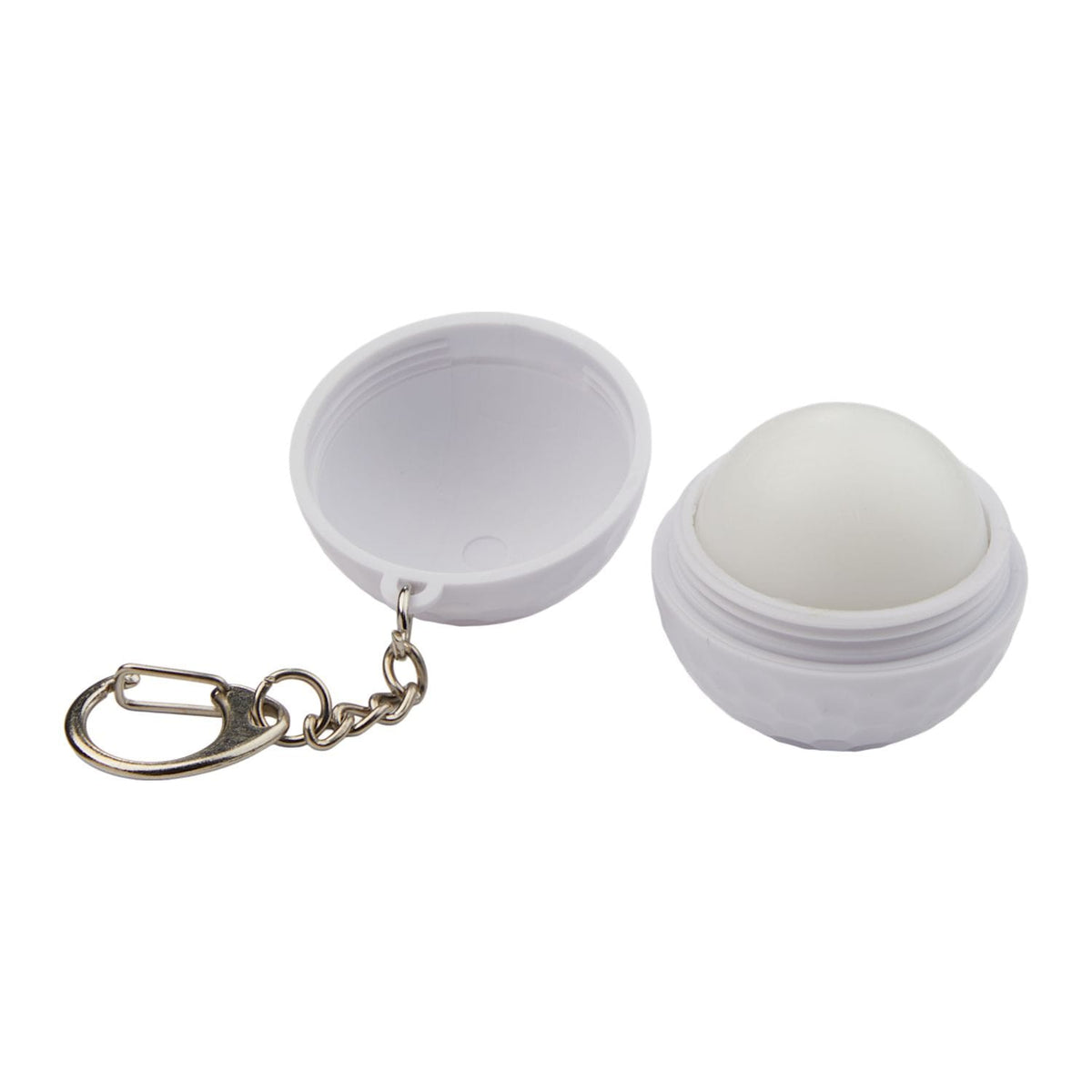 Golf Ball SPF15 Lip Moisturizer Keychain