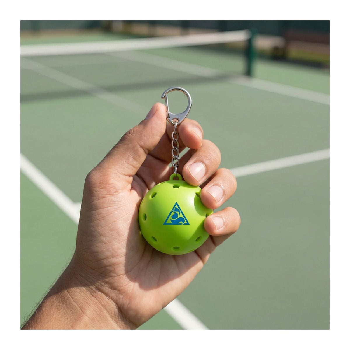 Pickleball SPF15 Lip Moisturizer Keychain