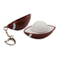 Football SPF15 Lip Moisturizer Keychain