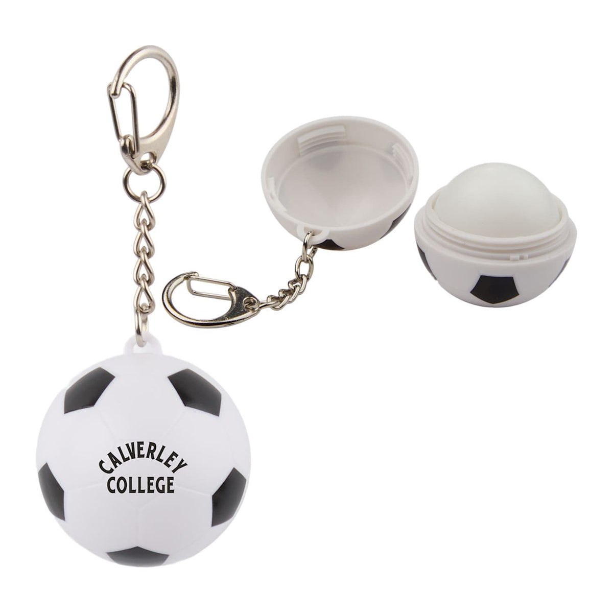 Soccer SPF15 Lip Moisturizer Keychain